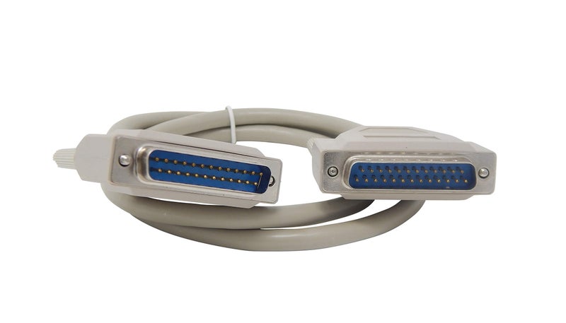 Your Cable Store 3 Foot DB25 25 Pin Serial Port Cable Male/Male RS232 - Image 1